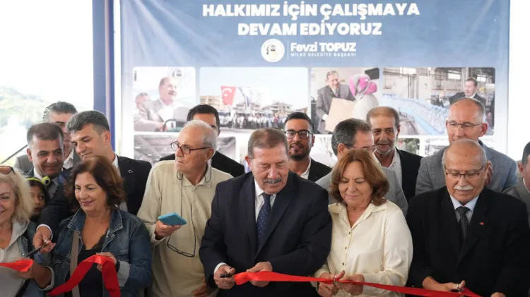 Muğla Boğaziçi'de 'Pazar Yeri ve Sosyal Alan' açıldı