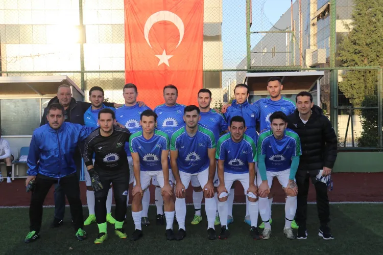 Bursa OSB'den geleneksel futbol turnıvasında şampiyon belli oldu