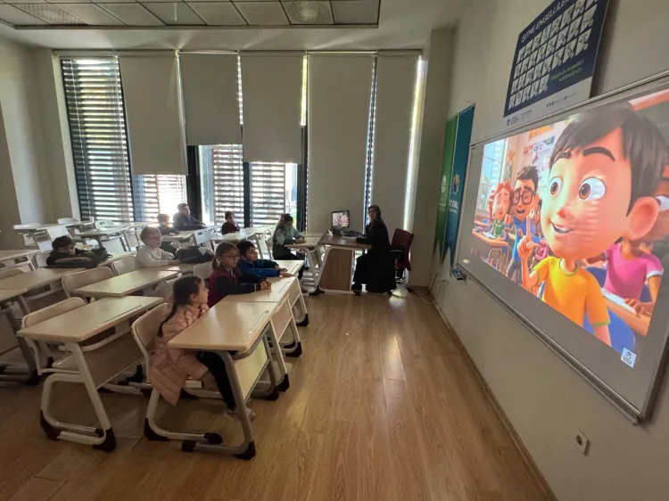 Sakarya'da misafir öğrenciler yetenek keşfinde