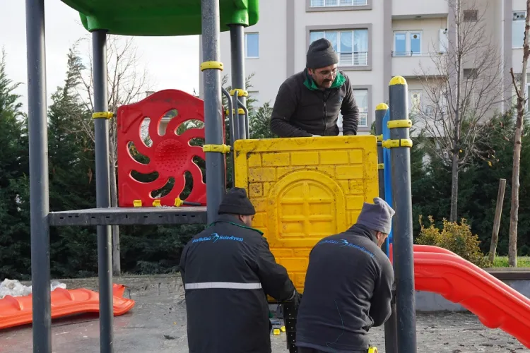 İstanbul Beylikdüzü'ndeki o park yangın sonrası yenilendi