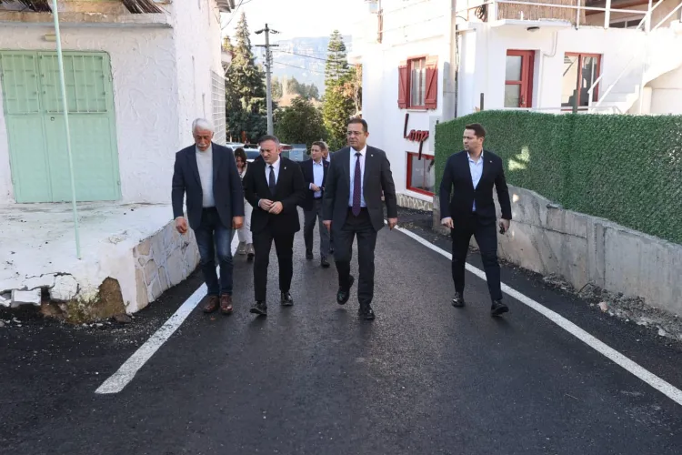 Muğla Büyükşehir'den Datça ve Ula’daki yatırımlara yerinde inceleme