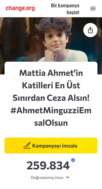 2025'te en fazla imza Mattia Ahmet için toplandı