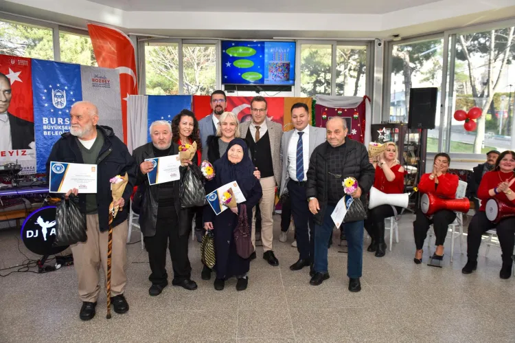 Bursa Büyükşehir'in huzurlu sakinleri yeni yıl coşkusu yaşadı