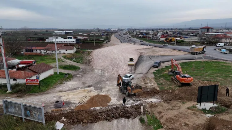 Bursa Yenişehir'in giriş çıkışlarında büyük revizyon