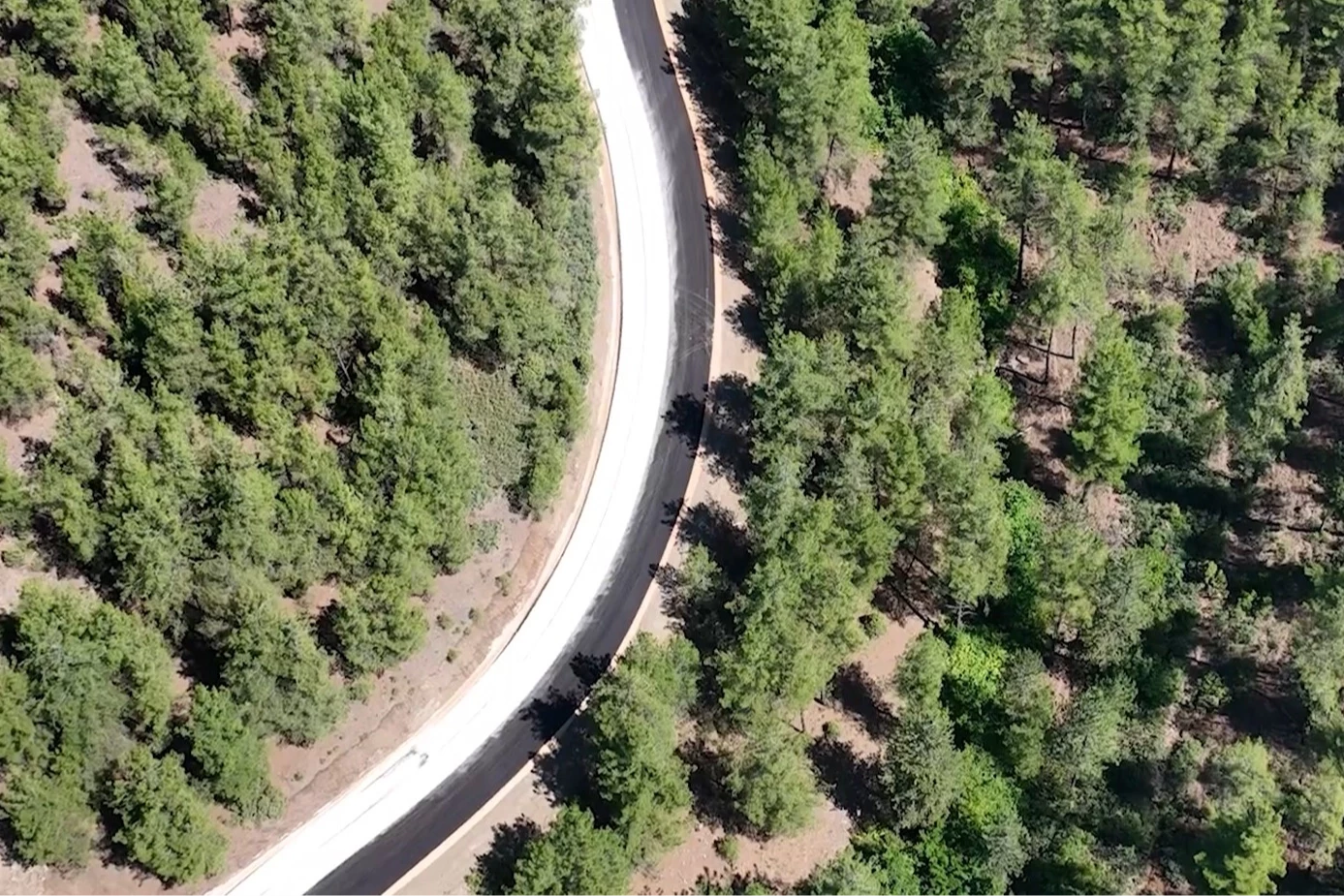 Bursa Orhaneli'de 35 yıl sonra ulaşıma nefes aldıran dokunuş