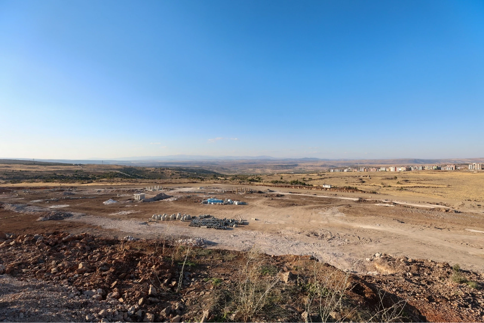 Gaziantep’te 130 bin metrekarelik çevre dostu millet bahçesi yükseliyor