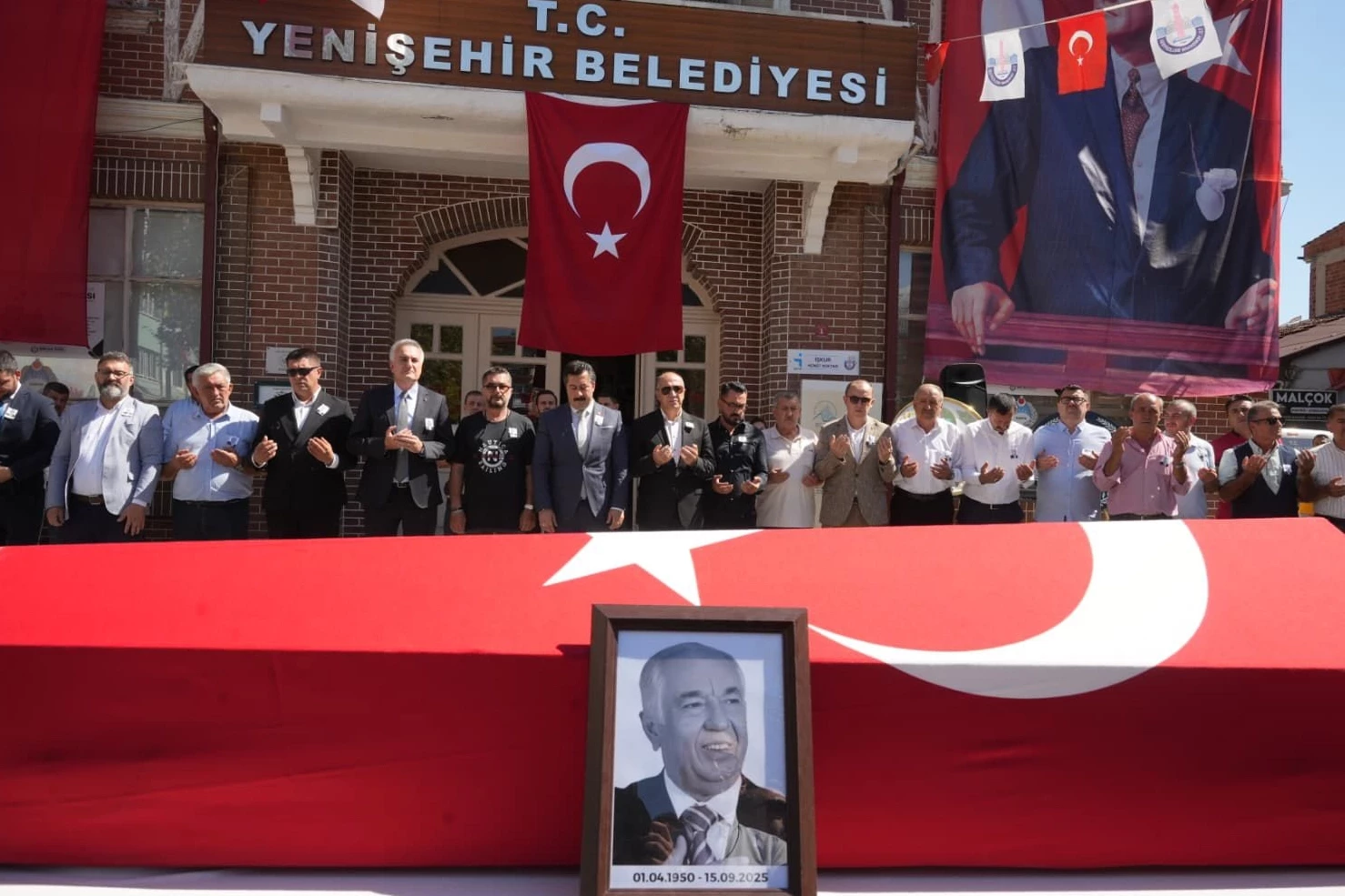 Bursa Yenişehir eski belediye başkanı Mehmet Kaya’ya veda