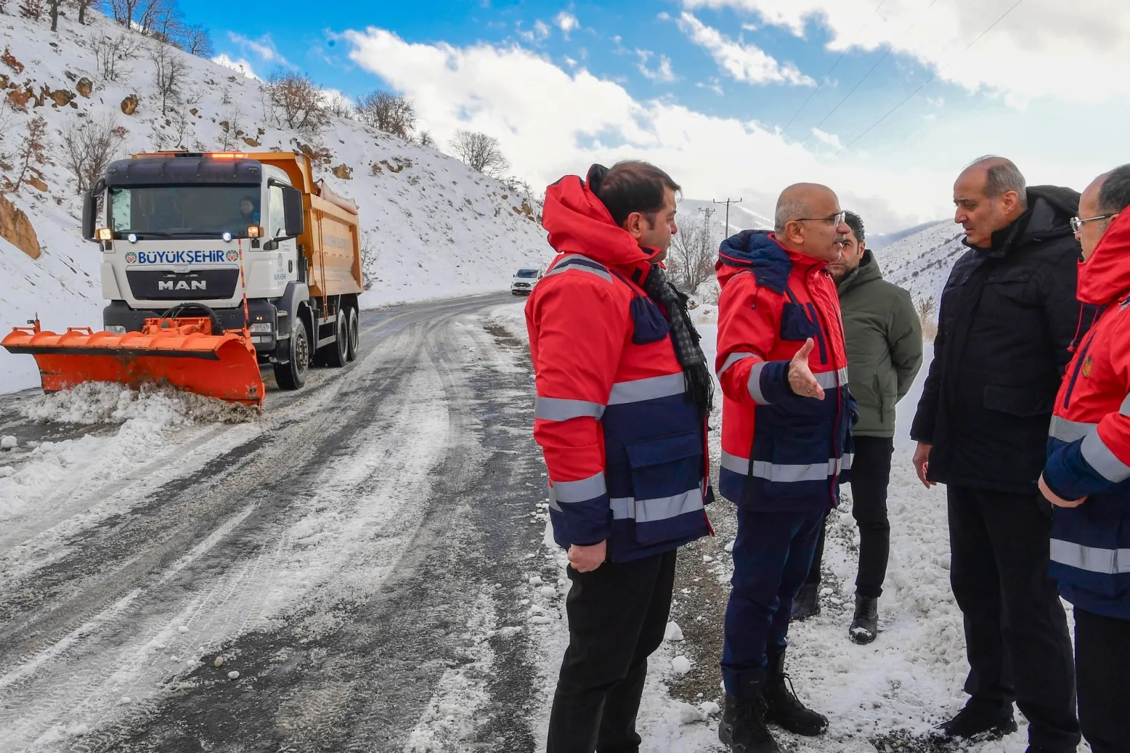 Malatya’da Porga bağlantı yoluna yakın takip