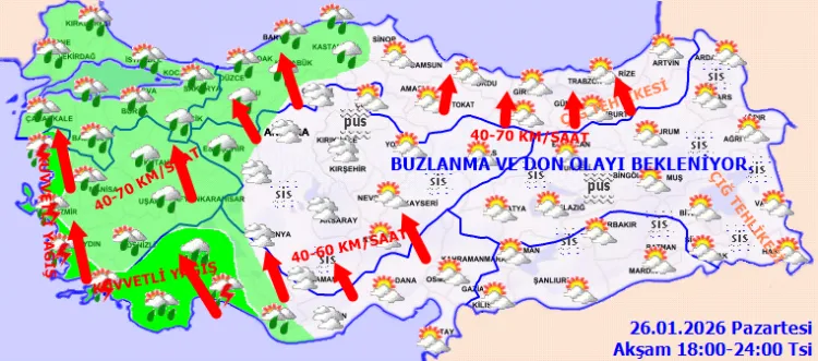 Meteoroloji'den peş peşe uyarılar!