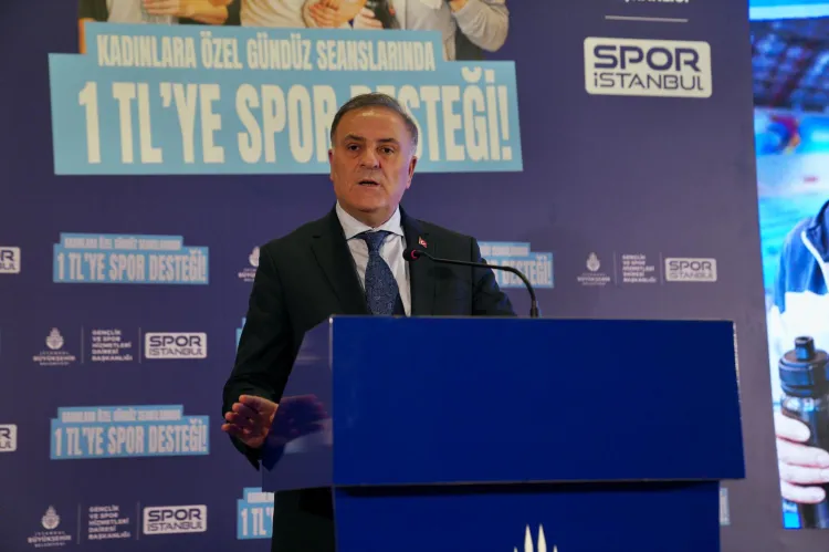 İstanbul Büyükşehir'den kadınlara 1 TL'ye spor!