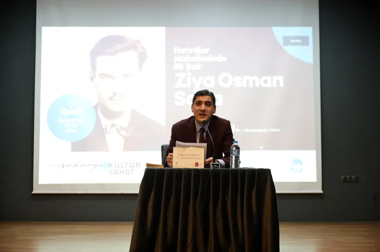 Sakarya'da Ziya Osman Saba’nın şiir dünyasına yolculuk