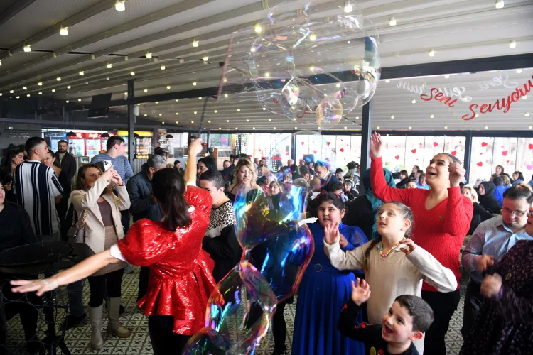 Antalya Muratpaşa'da Sevgi Günü’nde engelsiz buluşma