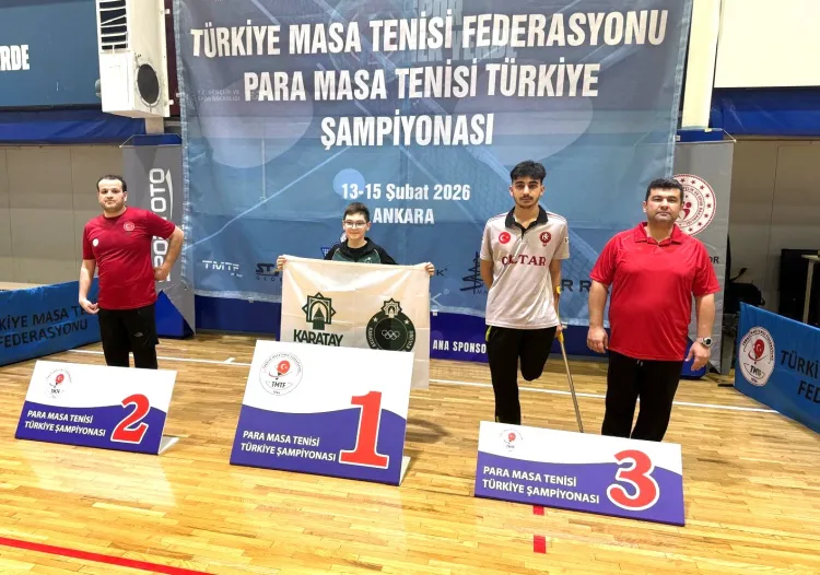 Konya Karataylı sporcular 5 madalya ile döndü