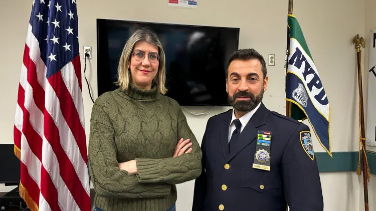 Queens metrosunun başında bir Türk... NYPD’li Teğmen Ali Hammutoğlu’ndan gençlere çağrı