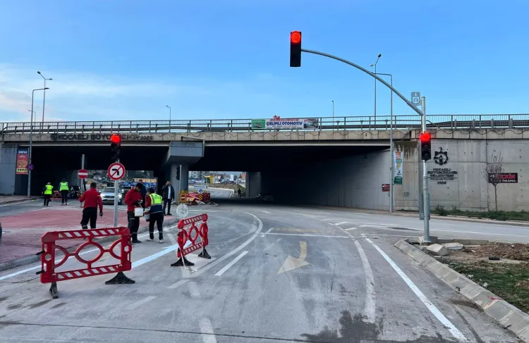 Kocaeli'de Kaşkaldere bağlantı yolu trafiğe açıldı