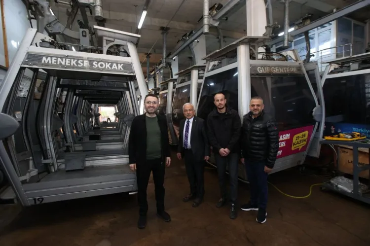 Ordu’da teleferik hattında 60 bin saatlik bakım