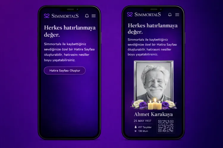 SimmortalS ile dijital anma dönemi