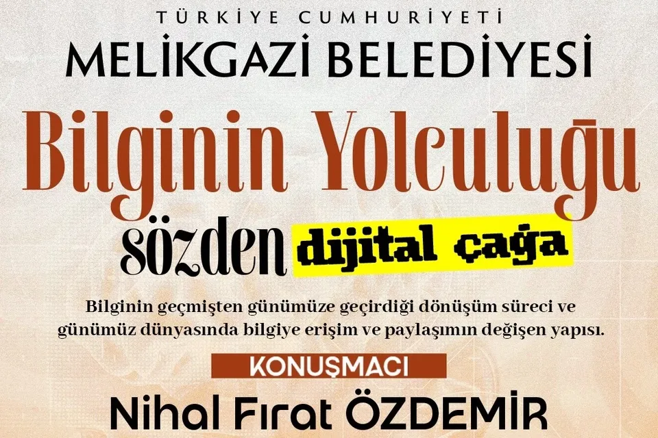 Sanat Melikgazi'de atölye ve konferans aynı anda