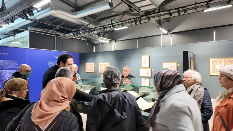 Saygınlar’dan Mukaddes Emanetler Sergisi’ne ziyaret