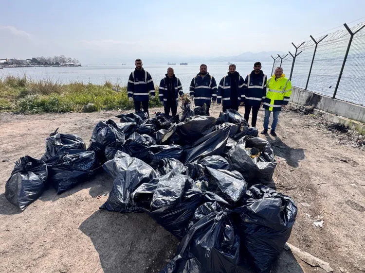 Kocaeli sahillerine 'Mavi Takım' nefesi