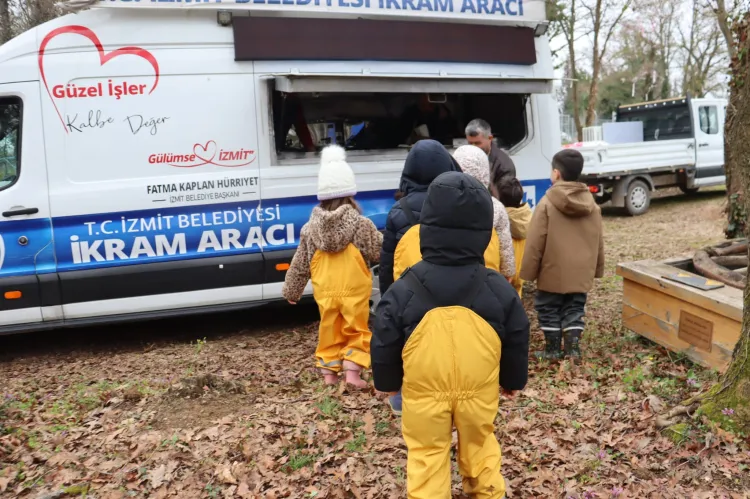 İzmit’te miniklerden doğaya anlamlı dokunuş