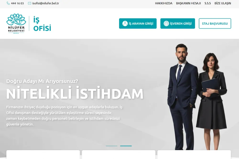 Bursa Nilüfer’de iş arayanlar ve işverenler dijitalde buluşuyor