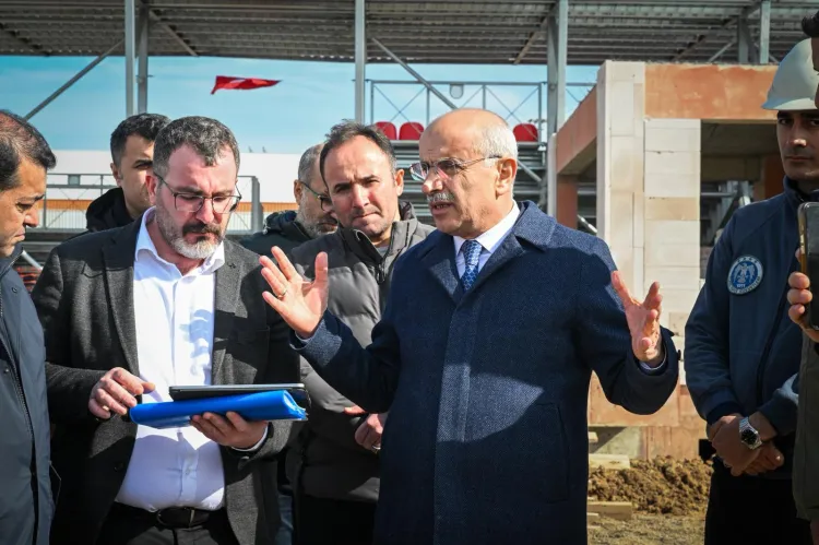 Malatya'da Spor Köyü Atletizm Pisti inşaatı başladı